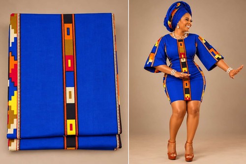 Shuga blue ankara - shuga,
