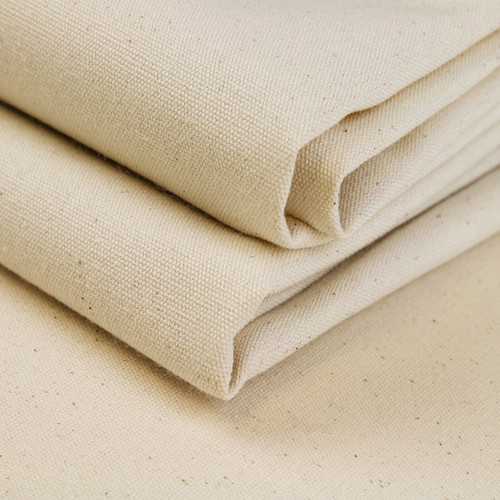 100 natural cotton calico - natural,