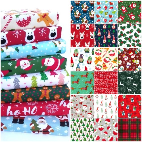 Christmas poly cotton - christmas,