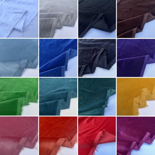 100 cotton velvet plain plush - 100%,