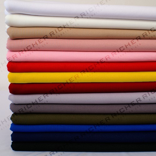 Fine knitted 1x1 rib - knitted, stretch