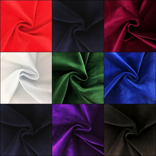 Cotton velvet fabric wide - cotton,