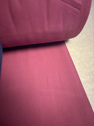 Metres wine red twill - metres,
