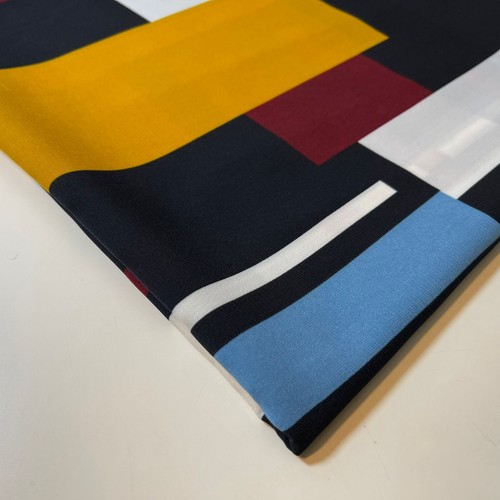 Geometric colour block print - geometric,