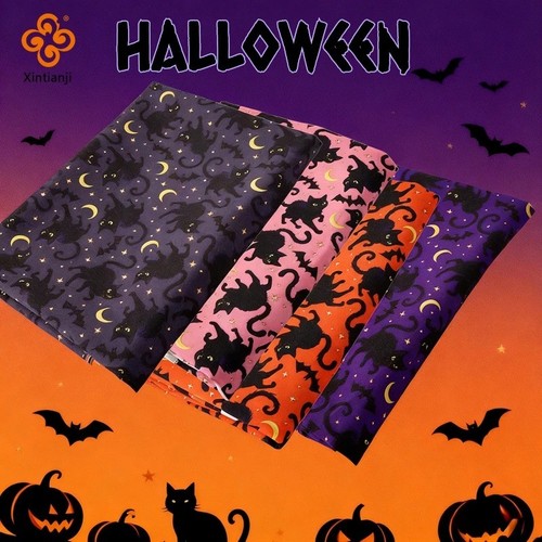 Polycotton halloween fabric - polycotton,