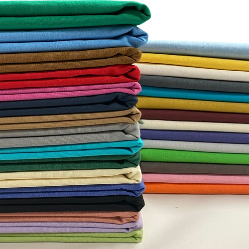 Cotton fabric plain dress - cotton,