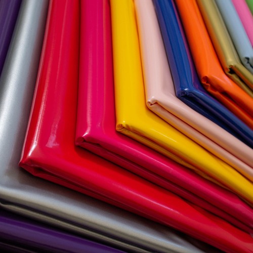 Pvc shiny stretch fabric - shiny,