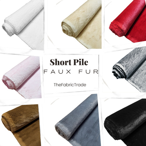 Short pile plush - pile, faux