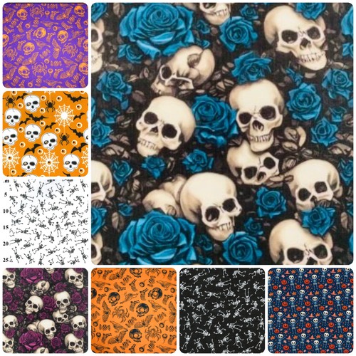 Polycotton halloween fabric - halloween,