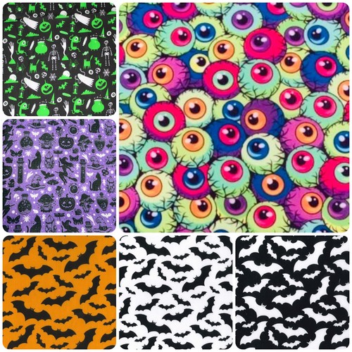 Polycotton halloween fabric - polycotton,