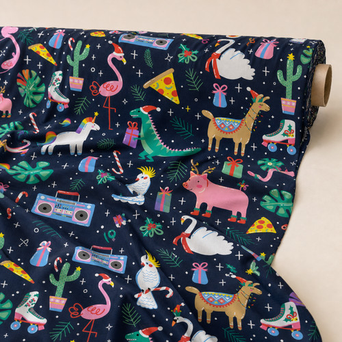 Christmas dinosaur jersey - dinosaur,