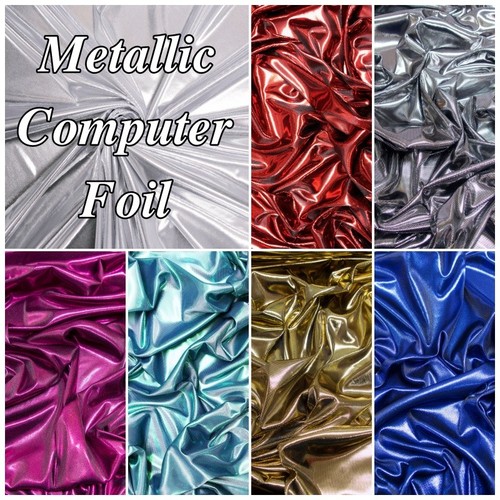 Metallic shine fabric liquid - metallic,