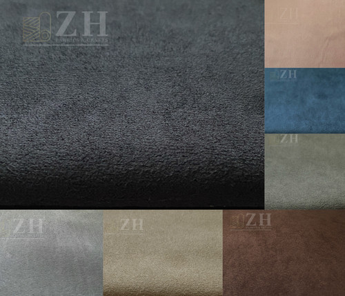 Faux suede upholstery fabric - suede,