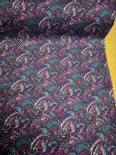 Metres purple paisley - purple,