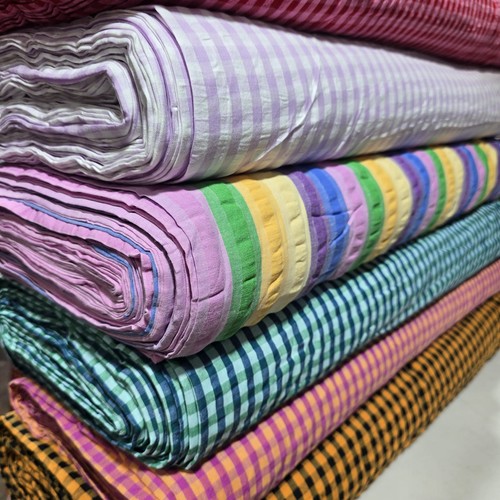 Gingham 100 cotton - 100%, seersucker