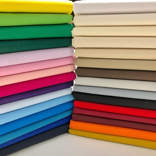 Plain 100 cotton fabric - 100%,