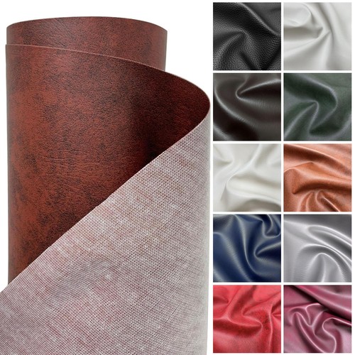 Faux leather upholstery fabric - faux,