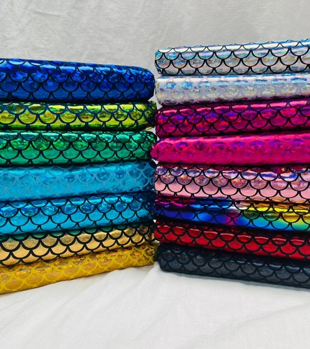 Mermaid scale fabric fish - scale, tail