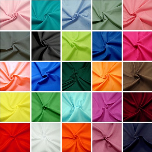 Plain coloured polycotton - plain,