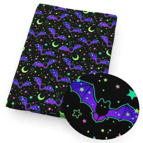 Halloween fabric polycotton - halloween,